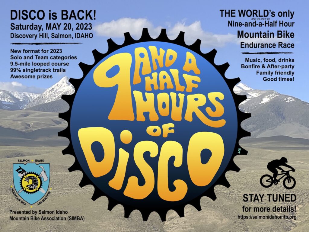 Nine-and-a-Half Hours of Disco 2023 Flyer